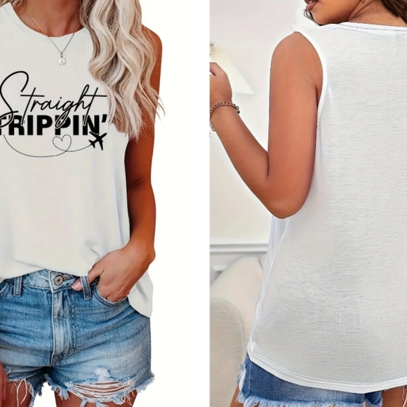 2x Vacay "Straight Trippin" Tank - Picture 3 of 3